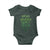 Funny Ohio Skibidi Gyatt Sigma Rizz St Patrick's Day Baby Onesie Shamrock