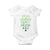 Funny Ohio Skibidi Gyatt Sigma Rizz St Patrick's Day Baby Onesie Shamrock