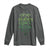 Funny Ohio Skibidi Gyatt Sigma Rizz St Patrick's Day Long Sleeve Shirt Shamrock