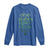 Funny Ohio Skibidi Gyatt Sigma Rizz St Patrick's Day Long Sleeve Shirt Shamrock