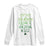 Funny Ohio Skibidi Gyatt Sigma Rizz St Patrick's Day Long Sleeve Shirt Shamrock