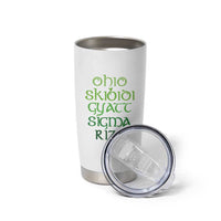 Funny Ohio Skibidi Gyatt Sigma Rizz St Patrick's Day Tumbler Cup Shamrock