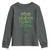Funny Ohio Skibidi Gyatt Sigma Rizz St Patrick's Day Youth Sweatshirt Shamrock