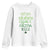 Funny Ohio Skibidi Gyatt Sigma Rizz St Patrick's Day Youth Sweatshirt Shamrock