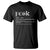 Funny Irish Pride T Shirt Feck Definition Shamrocks St Patrick's Day