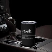 Funny Irish Pride Tumbler Cup Feck Definition Shamrocks St Patrick's Day