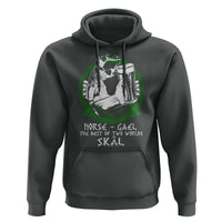 Funny Norse Gael The Best Of Two Worlds Skal Hoodie Irish Viking Beer