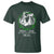 Funny Norse Gael The Best Of Two Worlds Skal T Shirt Irish Viking Beer