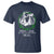 Funny Norse Gael The Best Of Two Worlds Skal T Shirt Irish Viking Beer