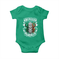 Funny Irish Viking Baby Onesie Everyone Is A Little Irish On St Patrick's Day