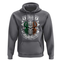 Funny Irish Viking Hoodie Everyone Is A Little Irish On St Patrick's Day