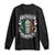 Funny Irish Viking Long Sleeve Shirt Everyone Is A Little Irish On St Patrick's Day