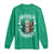 Funny Irish Viking Long Sleeve Shirt Everyone Is A Little Irish On St Patrick's Day