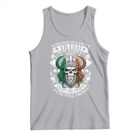 Funny Irish Viking Tank Top Everyone Is A Little Irish On St Patrick's Day