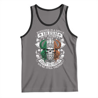 Funny Irish Viking Tank Top Everyone Is A Little Irish On St Patrick's Day