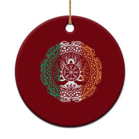 Norse Gaels Viking Yggdrasil Awe Tree Ceramic Ornament Irish St Patricks Day - Wonder Print Shop
