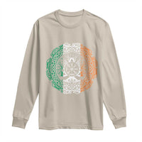 Norse Gaels Viking Yggdrasil Awe Tree Long Sleeve Shirt Irish St Patricks Day