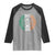 Norse Gaels Viking Yggdrasil Awe Tree Raglan Shirt Irish St Patricks Day