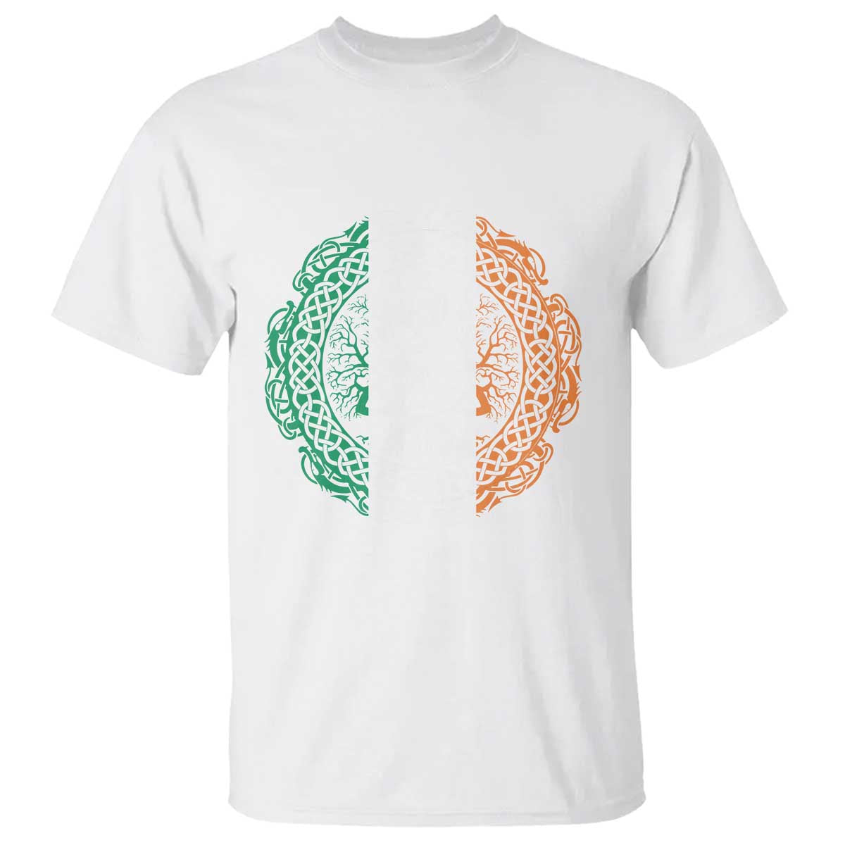 Norse Gaels Viking Yggdrasil Awe Tree T Shirt Irish St Patricks Day