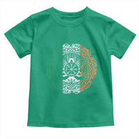 Norse Gaels Viking Yggdrasil Awe Tree Toddler T Shirt Irish St Patricks Day