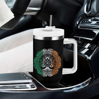 Norse Gaels Viking Yggdrasil Awe Tree Tumbler With Handle Irish St Patricks Day