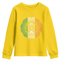 Norse Gaels Viking Yggdrasil Awe Tree Youth Sweatshirt Irish St Patricks Day