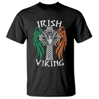Irish Viking T Shirt Vintage Shamrock Celtic Viking Skull