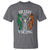 Irish Viking T Shirt Vintage Shamrock Celtic Viking Skull