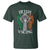Irish Viking T Shirt Vintage Shamrock Celtic Viking Skull