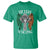 Irish Viking T Shirt Vintage Shamrock Celtic Viking Skull