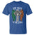 Irish Viking T Shirt Vintage Shamrock Celtic Viking Skull