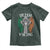 Irish Viking Toddler T Shirt Vintage Shamrock Celtic Viking Skull