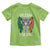 Irish Viking Toddler T Shirt Vintage Shamrock Celtic Viking Skull