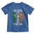 Irish Viking Toddler T Shirt Vintage Shamrock Celtic Viking Skull