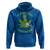 Funny St Patrick's Day Cannabis Weed Hoodie A Wee Bit Highrish Shamrock