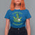 Funny St Patrick's Day Cannabis Weed T Shirt For Women A Wee Bit Highrish Shamrock