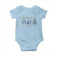 Autism Didn't Stop Einstein Mozart Newton Baby Onesie Autism Awareness