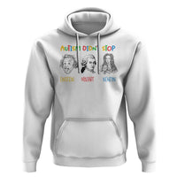 Autism Didn't Stop Einstein Mozart Newton Hoodie Autism Awareness