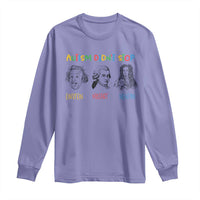 Autism Didn't Stop Einstein Mozart Newton Long Sleeve Shirt Autism Awareness