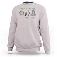 Autism Didn't Stop Einstein Mozart Newton Sweatshirt Autism Awareness