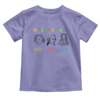 Autism Didn't Stop Einstein Mozart Newton Toddler T Shirt Autism Awareness