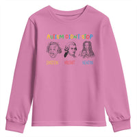 Autism Didn't Stop Einstein Mozart Newton Youth Sweatshirt Autism Awareness