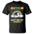 Funny Autism Can't Dim My Sparkle T Shirt Autism Awareness Unicorn Rainbow