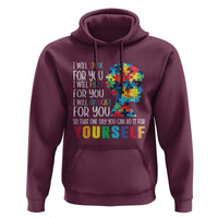 Autism Awareness Hoodie I Will Speak Fight Advocate For You So That One Day You Can Do It