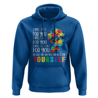 Autism Awareness Hoodie I Will Speak Fight Advocate For You So That One Day You Can Do It
