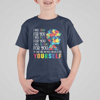 Autism Awareness T Shirt For Kid I Will Speak Fight Advocate For You So That One Day You Can Do It