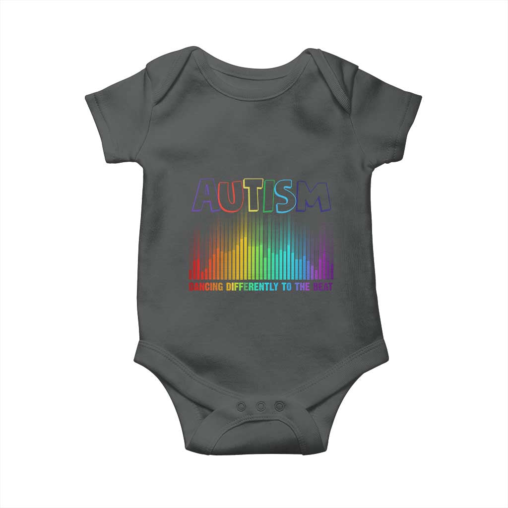 Autism Awareness Baby Onesie Autism Dancing Differently To The Beat