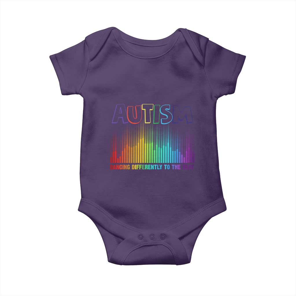 Autism Awareness Baby Onesie Autism Dancing Differently To The Beat
