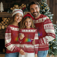 Autism Awareness Ugly Christmas Sweater Autism Dancing Differently To The Beat