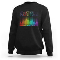 Autism Awareness Sweatshirt Autism Dancing Differently To The Beat